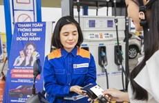 Contactless payment services available at Petrolimex stations nationwide