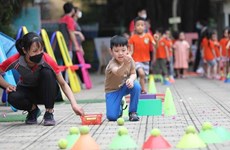 State leader visits disabled children in Hanoi