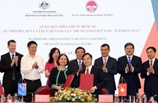 Cooperation agreement inked on establishment of Vietnam – Australia centre