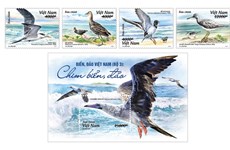 Postage stamps featuring sea birds to be issued