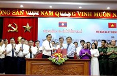 Quang Binh, Lao province foster partnership