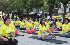International Day of Yoga 2022 celebrated in Ho Chi Minh City, Quang Ninh