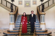 Vice President meets Thai Prime Minister in Bangkok