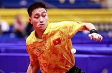 Nguyen Anh Tu wins silver at regional men’s single table tennis