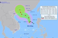 North East Sea tropical depression strengthens into storm     