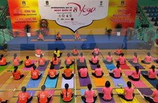 International Day of Yoga marked in Ba Ria - Vung Tau 