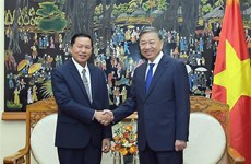 Vietnam, Laos foster security cooperation 