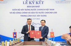 Vietnam, Laos enhance collaboration in construction