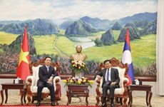 Vietnam’s senior officials visit Laos to attend celebrations of diplomatic ties anniversary