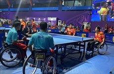 Vietnamese table tennis squad aim high at ASEAN Para Games 2022
