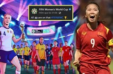 Vietnamese striker present in FIFA Women’s World Cup poster