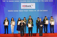 Top 10 reputable banks of Vietnam honoured