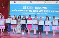 Vietnam’s largest breast milk bank inaugurated in HCM City