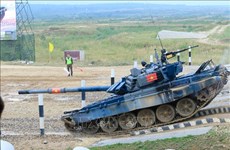 Vietnam enters semi-finals of “Tank Biathlon” event at Army Games 2022