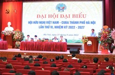 Hanoi’s Vietnam – Cuba Friendship Association holds 6th congress