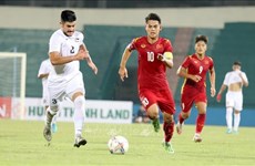 Vietnam held to goalless draw with Palestine in friendly match 