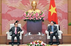 NA Chairman receives President of State Audit Authority of Laos