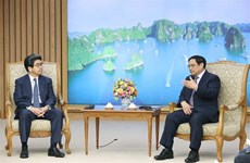 Prime Minister Pham Minh Chinh receives JBIC Governor  