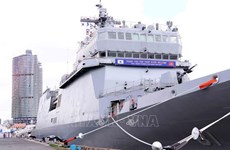 RoK’s naval training ships visit Ho Chi Minh City