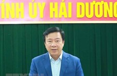 Party officials discuss disciplinary actions against violating collectives, individuals of Hai Duong