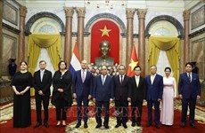 President hosts newly-accredited ambassadors