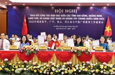 Vietnamese border provinces, China’s Guangxi strengthen educational cooperation