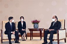 Vietnamese President meets with Japanese Emperor in Tokyo