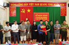 Ba Ria-Vung Tau hands over rescued sailors to Myanmar