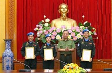Three Vietnamese police officers to join UN peacekeeping mission in South Sudan