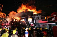 Six killed in Manila fire