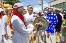 Cham Brahman people celebrate Kate festival