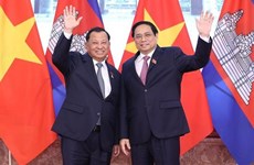 PM Chinh hosts Cambodian Senate leader