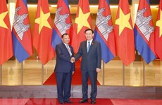Cambodian Senate President wraps up Vietnam visit