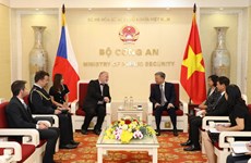 Vietnam, Czech Republic beef up cooperation in fight against crimes