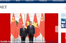 Party leader’s visit receives China’s intensive media coverage