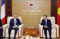 Vietnam hopes to boost ties with French law enforcement bodies