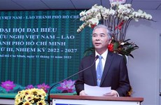  Vietnam - Laos Friendship Association in HCM City convenes 3rd congress