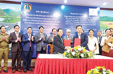 Korean company invests in mega project in Laos
