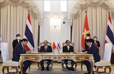 Vietnam, Thailand issue joint statement 