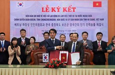 Ha Giang province, RoK’s Beoun county cooperate in labour export