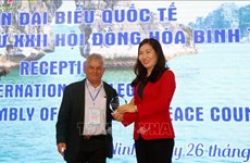 Quang Ninh leaders host delegates to WPC's 22nd Assembly 