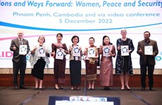 ASEAN launches plan to promote women’s security in Southeast Asia
