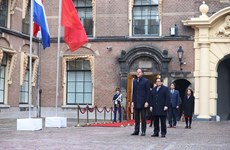 Welcome ceremony held for PM Pham Minh Chinh in Netherlands