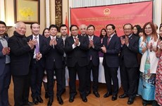 PM Chinh meets Vietnamese community in Belgium, European countries