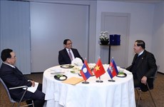 Vietnamese, Lao, Cambodian PMs meet in Belgium