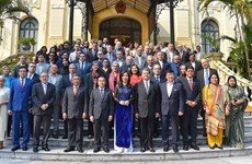 Foreign Ministry holds new-year meeting with foreign press agencies