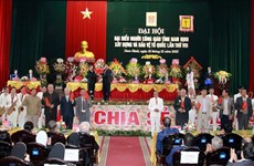 Nam Dinh: Catholic followers stay united, contribute to common development
