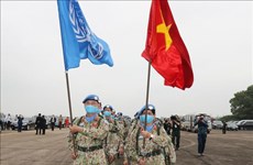 Vietnam well conducts pre-deployment training for peacekeepers
