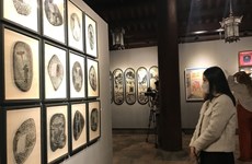 Modern art and ancient heritage come together in Temple of Literature's exhibition
