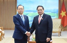 Prime Minister hosts outgoing Cambodian Ambassador